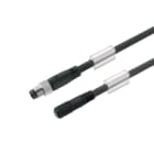 WEIDMULLER - Cavi sensore-attuatore preconfezionati, Linea di collegamento M8 / M8, 4 poli, Lunghezza cavo 1.5 m, maschio diritto - femmina - SAIL-M8GM8GR-4-1.5U.