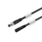 WEIDMULLER - Cavi sensore-attuatore preconfezionati, Linea di collegamento M8/M8, 3 poli, Lunghezza cavo 5m, maschio diritto - femmina diritto - SAIL-M8GM8GR-3-5.0V.