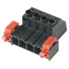 WEIDMULLER - Connettore 7.62mm SVZ 7.62HP/04/180FC SN BK BX.