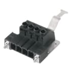 WEIDMULLER - Connettore 7.62mm SVZ 7.62HP/04/180RSH180C SN BK BX.