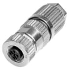 WEIDMULLER - Maschio connettore femmina diritto collegamento a perforazione isolante SAIBGI-M-4A-4.5/8.8-M12