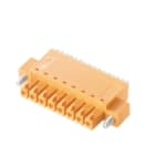 WEIDMULLER - Connettori per circuito stampato, 160V, 17.5A, Passo 3.81mm, 1.5mm², 8 poli, PUSH IN con attuatore, Box BCF 3.81/08/180F SN OR BX.