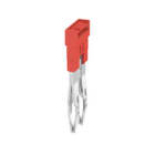 WEIDMULLER - Morsetto innestato rosso 17.5 A, 2 poli, passo 3.50 mm, isolato, larghezza 5.5 mm ZQV 1.5N/2 RD.