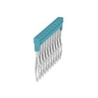 WEIDMULLER - Morsetto innestato blu 17.5A 10 poli passo 3.50mm isolato larghezza 33.5mm ZQV 1.5N/10 BL.