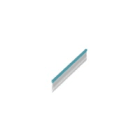 WEIDMULLER - Morsetto innestato blu 17.5 A 50 poli passo 3.50 mm isolato larghezza 175 mm ZQV 1.5N/50 BL.