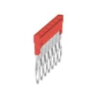 WEIDMULLER - Morsetto innestato rosso 17.5A 7 poli 3.50mm passo isolato larghezza 23mm ZQV 1.5N/7 RD.