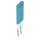 WEIDMULLER - Morsetto innestato blu 41A, 2 poli, passo 8.00mm, isolato, larghezza 13.7mm ZQV 6N/2 BL.