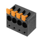 WEIDMULLER - Morsetto per circuito stampato 10.00 mm, LUF 10.00/04/90 5.0SN BK BX