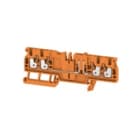 WEIDMULLER - Morsetto PUSH IN 2.5 mm² ADT 2.5 4C OR.