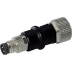 WEIDMULLER - Adattatore M8/M12 4P, Numero di poli: 4, Codifica: M12 = codificato A, M8 = nessuna codifica, SAI-ADAPT-M8/M12 4P.