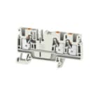 WEIDMULLER - Morsetto PUSH IN 4 mm² A3C 4 LTGY