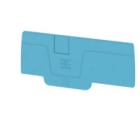 WEIDMULLER - Piastra terminale 71.9 mm x 2.1 mm blu AEP 3C 4 BL