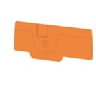 WEIDMULLER - Piastra terminale 71.9 mm x 2.1 mm arancione AEP 3C 4 OR