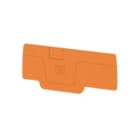 WEIDMULLER - Piastra terminale 64.15 mm x 2.1 mm arancione, AEP 3C 2.5 OR