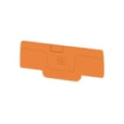 WEIDMULLER - Piastra terminale 65.7 mm x 2.1 mm arancione AEP 4C 1.5 OR