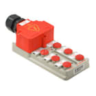 WEIDMULLER - Ripartitore passivo sensore-attuatore (senza cavo), Modulo completo con calotta, 6 prese di contatto, 4 poli, M12 SAI-6-M-MVV-M12 S-COD.