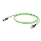 WEIDMULLER - Cavi dati in rame preconfezionati, 8 poli, lunghezza 1m IE-C6EL8UG0010U40XSH-E.