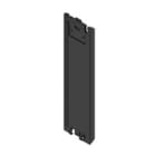 WEIDMULLER - Copertura ribaltabile CH20M22 in plastica nero trasparente 1819.