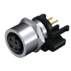 WEIDMULLER - Connettore a innesto circolare M12, 4 poli, montaggio frontale SAIE-M12BD-4-F10TL.