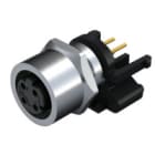 WEIDMULLER - Connettore a innesto circolare M12, 4 poli, montaggio frontale SAIE-M12BD-4-F10TL.