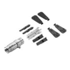 WEIDMULLER - Inserto modulo per connettori industriali, Numero di poli: 8 HDC MBUS8 X6A FC.