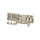 WEIDMULLER - Morsetto Beige scuro 1.5 mm² 4 collegamenti 1 piano V-0 Wemid APGTB 1.5 FT 4C/2.