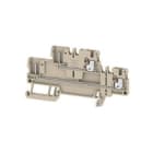 WEIDMULLER - Morsetto Beige scuro 1.5 mm² 4 collegamenti 2 piani V-0 Wemid APGTB 1.5 2T 4C/2.