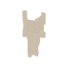 WEIDMULLER - Piastra terminale 14 mm x 0.5 mm beige scuro, MCV APG 1.5