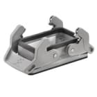 WEIDMULLER - Custodia con connettori a innesto industriali, base passante, gancio trasversale in basso, grandezza 4, IP65 in condizione innestata HDC 10B ABU N.