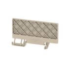 WEIDMULLER - Pareti di separazione (Morsetto) Beige scuro, Posizione verticale: 75.51 mm, Larghezza: 2.5 mm, V-0, Wemid APP 2.