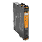 WEIDMULLER - Convertitore di corrente con uscita analogica e a relè, ingresso da 0 a 1/5/10 A e uscita da 0 a 20 mA.