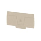 WEIDMULLER - Piastra terminale 78.83 mm x 2.1 mm beige scuro AEP 2C 10/16