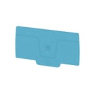 WEIDMULLER - Piastra terminale 78.83 mm x 2.1 mm blu, AEP 2C 10/16 BL