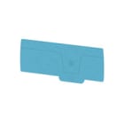 WEIDMULLER - Piastra terminale 100.23 mm x 2 mm blu AEP 3C 10/16 BL