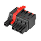 WEIDMULLER - Connettore 10.16 mm BUF 10.16IT/04/180MSF4 AG BK BX