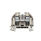 WEIDMULLER - Morsettiera passante a vite, Beige scuro, 10 mm², 57 A, 500 V, 2 collegamenti, TS 35, V-0, Wemid, 130 °C, WDU 10 SL STB 14.