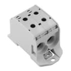 WEIDMULLER - Morsetto ripartitore di potenziale, collegamento a vite, grigio chiaro, 95 mm², 232 A, 1000 V, numero di piani: 1, V-0, Wemid WPD 231 2X95/2X95 GY.