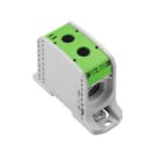 WEIDMULLER - Morsetto ripartitore di potenziale, collegamento a vite, verde, 185 mm², 353 A, 1000 V, numero di piani: 1, TS 35, V-0, Wemid WPD 132 1X185/1X185 GN.