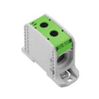 WEIDMULLER - Morsetto ripartitore di potenziale, collegamento a vite, verde, 185 mm², 353 A, 1000 V, numero di piani: 1, TS 35, V-0, Wemid WPD 132 1X185/1X185 GN.