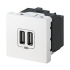 WEIDMULLER - Inserto per custodie portacomponenti IE-FCI-PWB-2USB-A-5V.