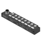 WEIDMULLER - Ripartitore passivo sensore-attuatore con uscita M12, 8 prese di contatto, 3 poli, M8 - SAI-8-S-3P-M8L-M12-2AND.
