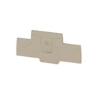 WEIDMULLER - Piastra terminale 98.5 mm x 2.1 mm beige scuro AEP 2T 4