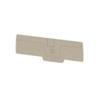 WEIDMULLER - Piastra terminale 95.9 mm x 2.1 mm beige scuro, AEP PGTB 4 4C/2
