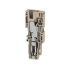 WEIDMULLER - Connettore PUSH IN Beige scuro 4 mm² 32 A 800 V V-0 Wemid Larghezza 6.1 mm Posizione verticale 19 mm APG 4 R.