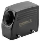 WEIDMULLER - Custodia con connettori a innesto industriali, entrata cavo laterale, gancio trasversale in basso, grandezza 6, IP65, HDC 40D TSBU 1M40G EMC.