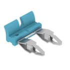 WEIDMULLER - Collegamento trasversale (Relè) blu 17.5 A non può essere tagliato a misura Numero di poli: 2 Passo in mm: 6.40 TCC 6.4/2 BL.