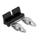 WEIDMULLER - Collegamento trasversale (Relè), nero, 17.5 A, non può essere tagliato a misura, Numero di poli: 2, Passo in mm: 6.40 TCC 6.4/2 BK.