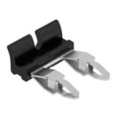 WEIDMULLER - Collegamento trasversale (Relè), nero, 17.5 A, non può essere tagliato a misura, Numero di poli: 2, Passo in mm: 6.40 TCC 6.4/2 BK.