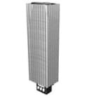 WEIDMULLER - Elemento riscaldante RH-TCO da 150W, 110-250V, con uscita continua di calore a 10°C e collegamento a contatto a molla.