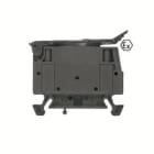 WEIDMULLER - Morsetto componibile portafusibile nero 4 mm² 6.3 A 70 V TS 35 V-0 Wemid G 2 collegamenti 1 piano WSI 4/LD 30-70V AC/DC.